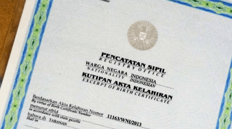 Syarat dan Cara Membuat Akta Kelahiran Tanpa Ayah