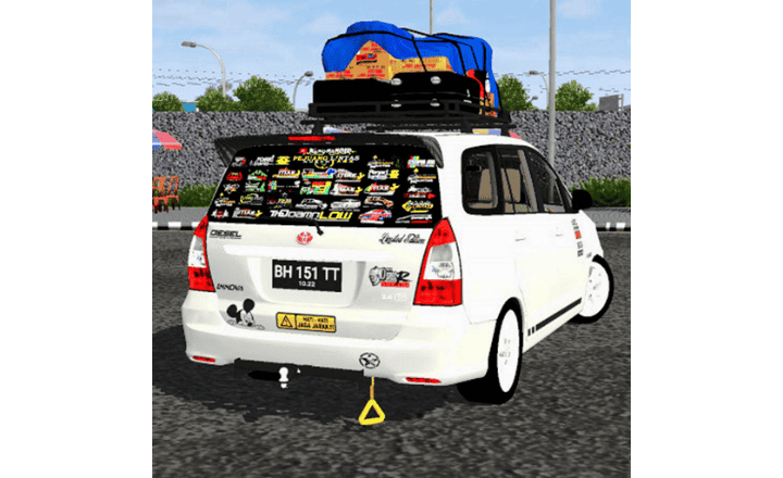 Mod Bussid Innova Travel Full Stiker Terbaru Download Mod Bussid Innova Travel Full Stiker
